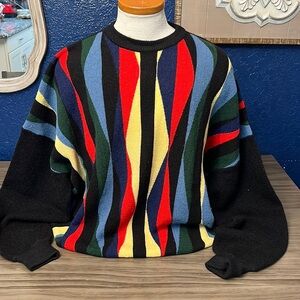 ST.CROIX KNITS ALPACA PULLOVER CREWNECK SWEATER